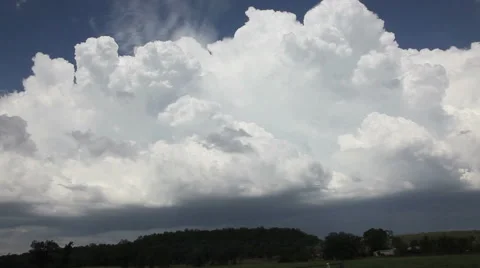 Time-lapse Major Supercell Outbreak Stock Footage 50086513
