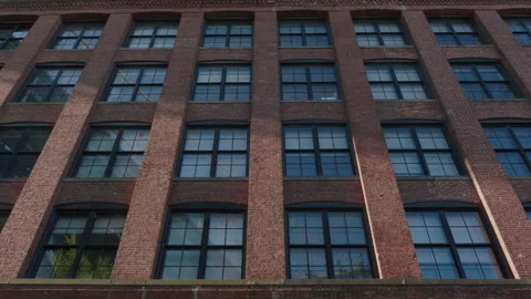Time lapse of The Manhattan Bridge reflected in a window Stock Footage 275477466