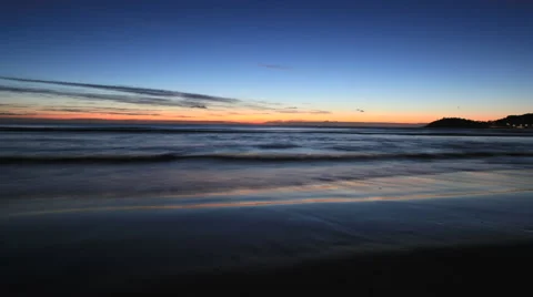 Time Lapse Manly Sunrise Stock Footage 44025094