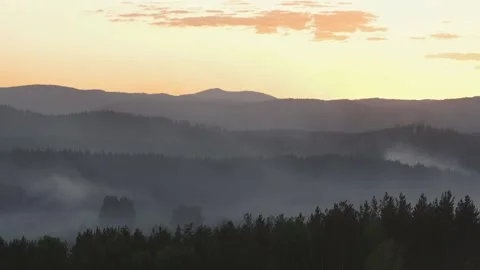 Time lapse of massive wildfire in 2020 Stock Footage 133630708