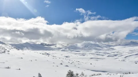 Time lapse mavrovo Stock Footage 328471178