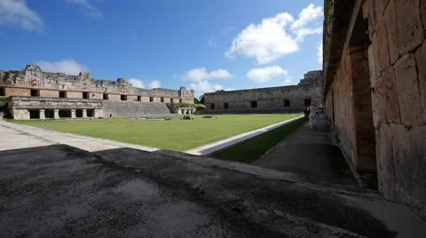 Time lapse Mayan ruins Stock Footage 62872260