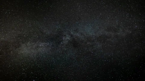 Time-lapse of a meteor shower with the Milky Way galaxy Stock Footage 147928589