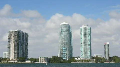 Time lapse Miami Stock Footage 790958
