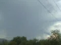 Time lapse of microburst with lightning Footage