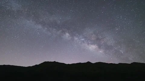 Time Lapse Of Milky Way 스톡 동영상 166468198