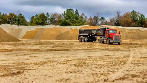 Time Lapse of mining operation in Western US 6 스톡 동영상 97461718