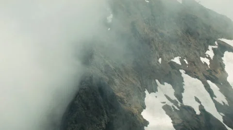 Time lapse of mist in the mountains. Sochi. Stock Footage 51323848
