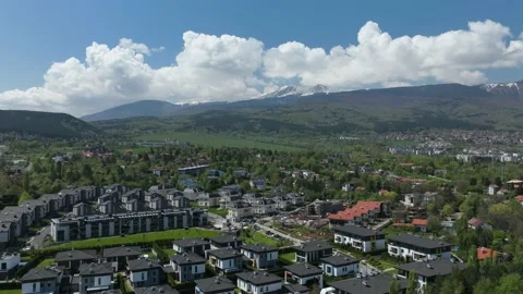 Time lapse of a modern neighborhood. Sofia Park Stock Footage 197069233