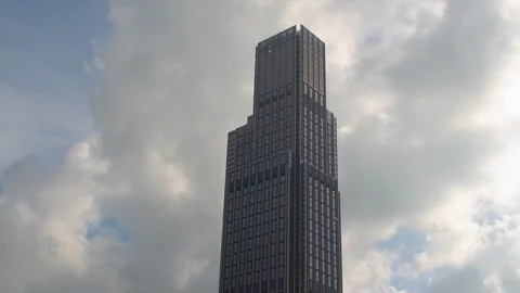 Time Lapse of Modern Skyscraper in Ho Chi Minh City Vietnam Stock Footage 87181765