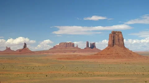 Time lapse Monument Valley Stock Footage 890882