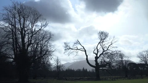 Time lapse of moody sky Stock-Footage 71391891