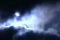 Time Lapse Moon and Clouds 05 x2 Footage