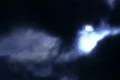 Time Lapse Moon and Clouds 07 x2 Web Footage