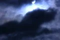 Time Lapse Moon and Clouds 09 x5 Loop Web Footage