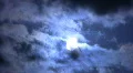 Time Lapse Moon and Clouds 06 x2 HD Footage
