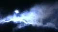 Time Lapse Moon and Clouds 05 x2 HD Footage