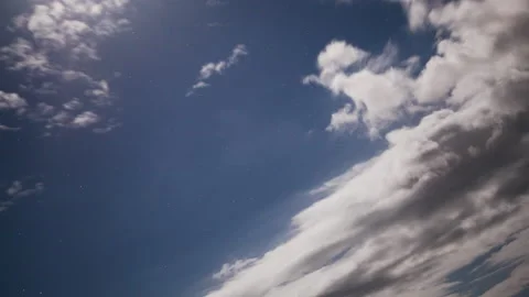 Time Lapse Moon Clouds Night 库存影片 149727433