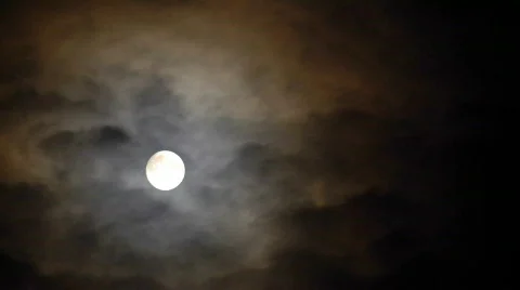 Time lapse moon Video stock 524883