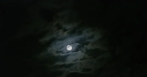 Time-lapse of the moon Stock Footage 203903800