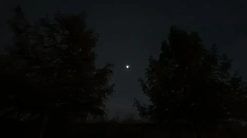 Time-lapse moon Stock Footage 291754157