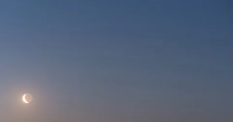 Time Lapse - Moon Rise Video stock 125410484