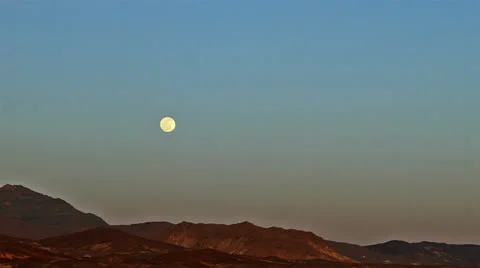 Time lapse of moonrise Stock Footage 25160244