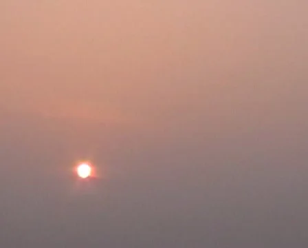 Time-lapse morning sun rising Stock Footage