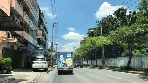 Time lapse, Motion movement with traffic in the city in rush hour, Stock Footage 95538751