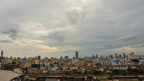 Time lapse motion of sky and cloudy movement Stock-Footage 106670997