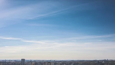 Time lapse motion video about Ekaterinburg city Stock Footage 71693739