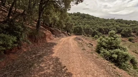 Time-lapse of the motorcycle driver  Stock Footage 245711329