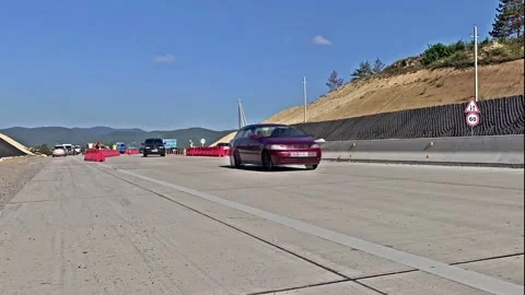 Time lapse on the motorway Stock Footage 151009752