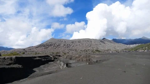 Time Lapse of Mount Bromo volcano Stock Footage 76206210