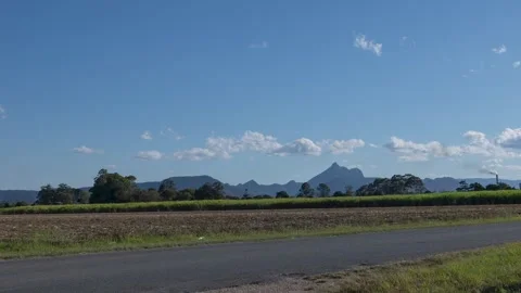 Time lapse of Mount Warning, NSW, Australia Video stock 261632074