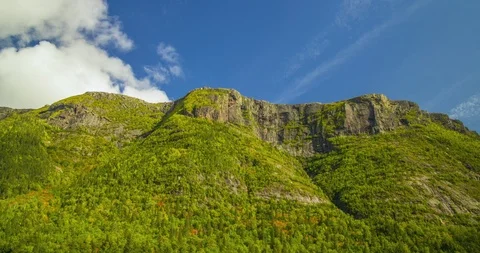 Time lapse mountain and clouds Stock Footage 116797485