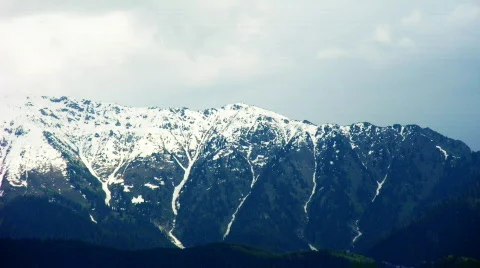 Time-lapse mountain Stock Footage 455085