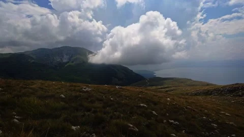 Time lapse mountain Stock Footage 131005246