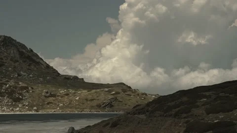 Time lapse of mountain landscape. Stock Footage 220650417