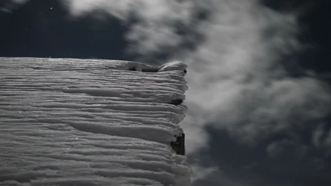 Time lapse of a mountain village Stock Footage 101750731