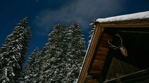 Time lapse of a mountain village Stock Footage 101750955