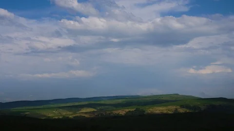 Time lapse of mountains and clouds nature Stock Footage 108501166