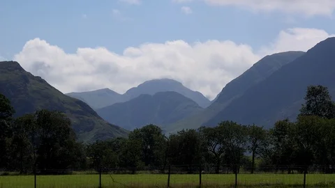 Time lapse of mountains and clouds UK 4K Видео 112958097