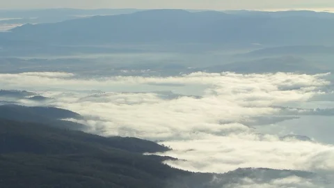 Time lapse of mountains in Australia Stock Footage 122829281