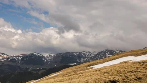 Time lapse mountains environment with clouds moving Stock-Footage 241745567