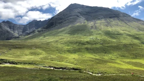 Time lapse The mountains Stockbeeldmateriaal 166560015