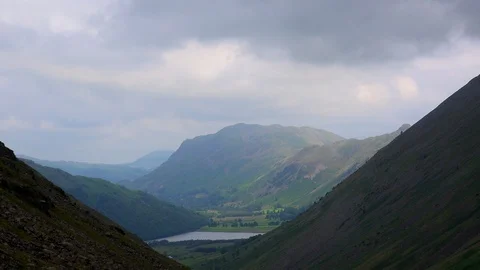 Time lapse mountains of the Lake district in England UK 4K 스톡 동영상 113534698