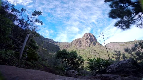 Time lapse mountains view in Gran Canaria Island Spain Video stock 130912938