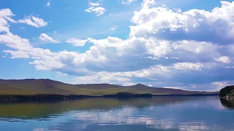 Time lapse of the movement of clouds in the sky Stock Footage 79098034