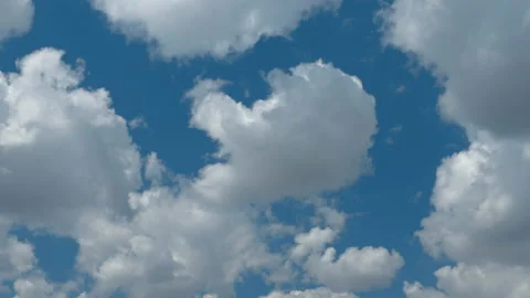 Time-lapse movement of clouds of steam on the sky Stock Footage 146738454